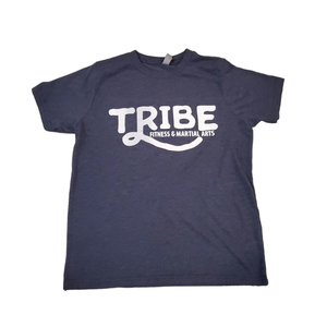 Next‎ Level Tribe Fitness MMA Women's Blue Short Sleeve T-Shirt Small